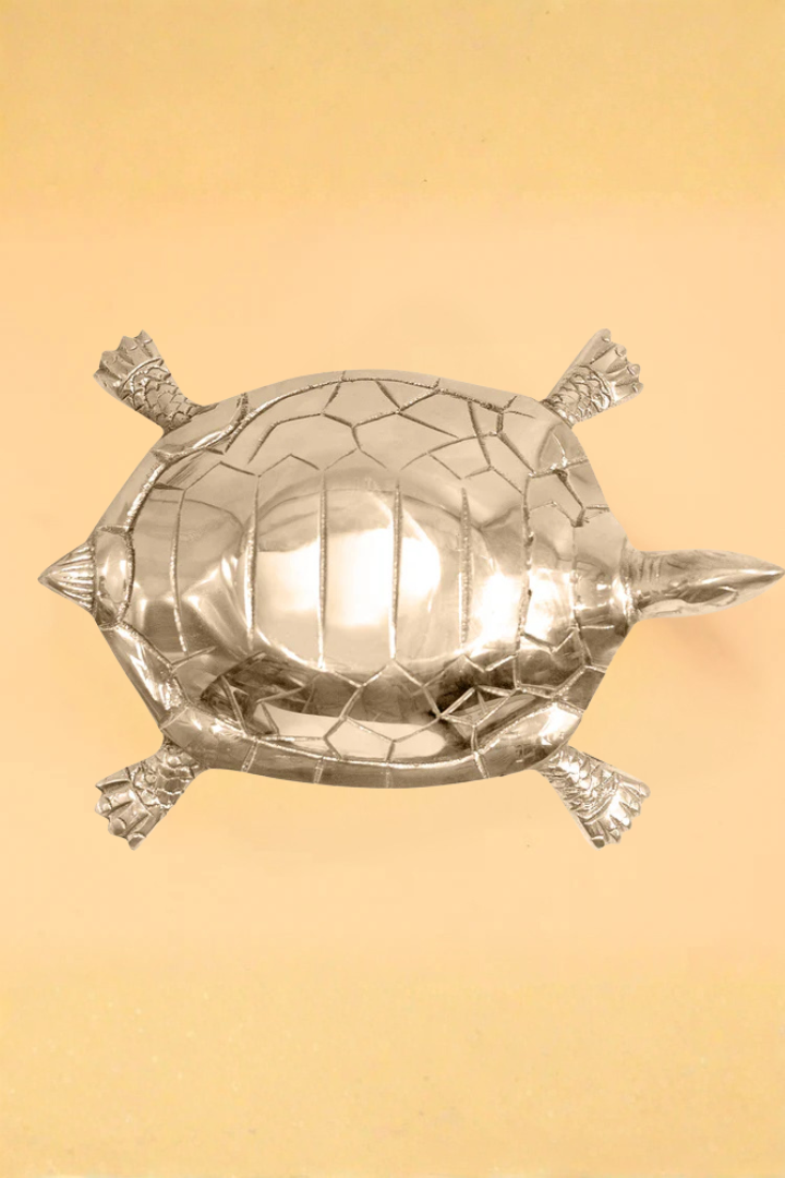 Brass Hollow Big Turtle
