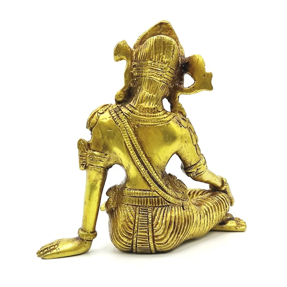Brass Lord Indra Dev Statue Vastu Enhancer and Remedies Product