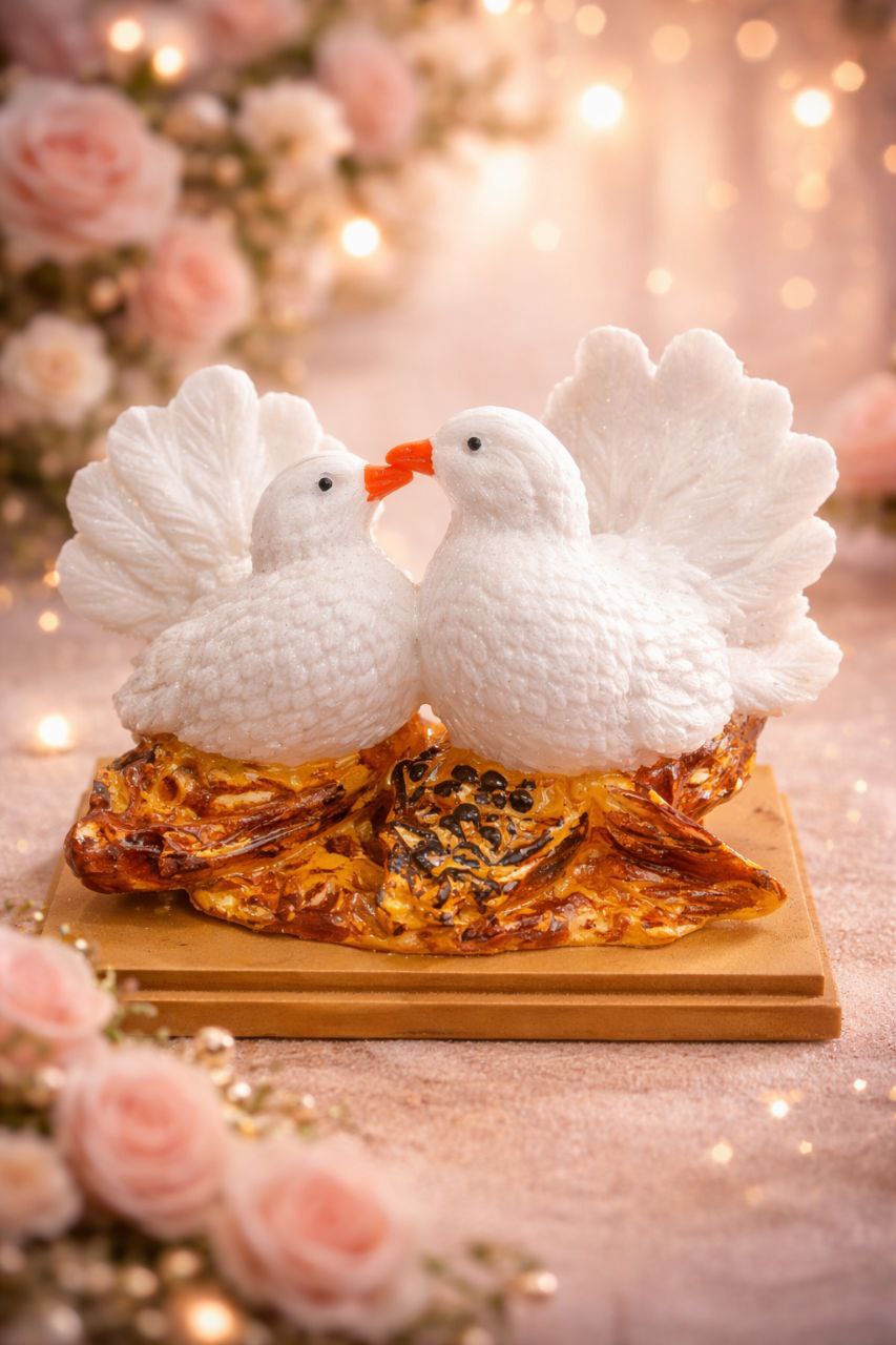 Love Birds Big (resin)