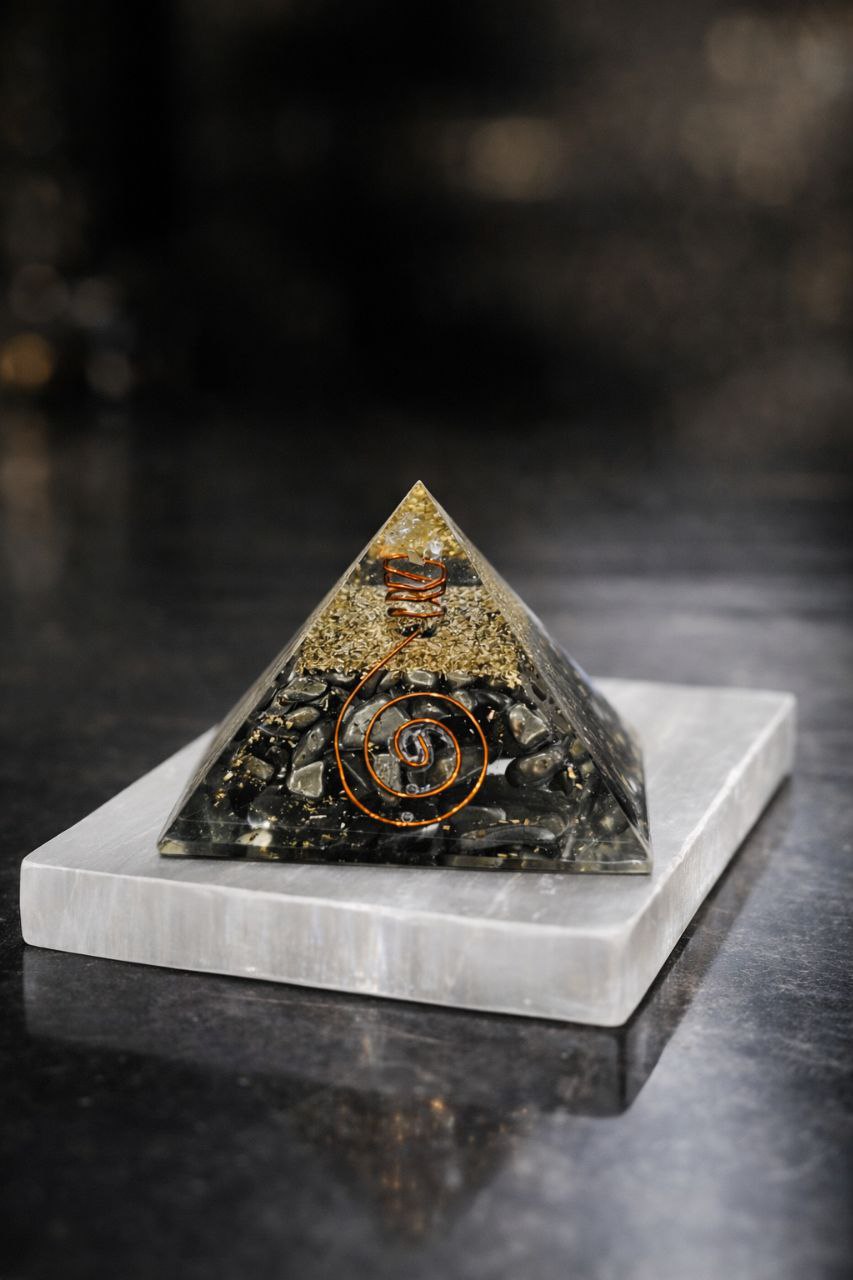 Pyrite Pyramid 2 Inch