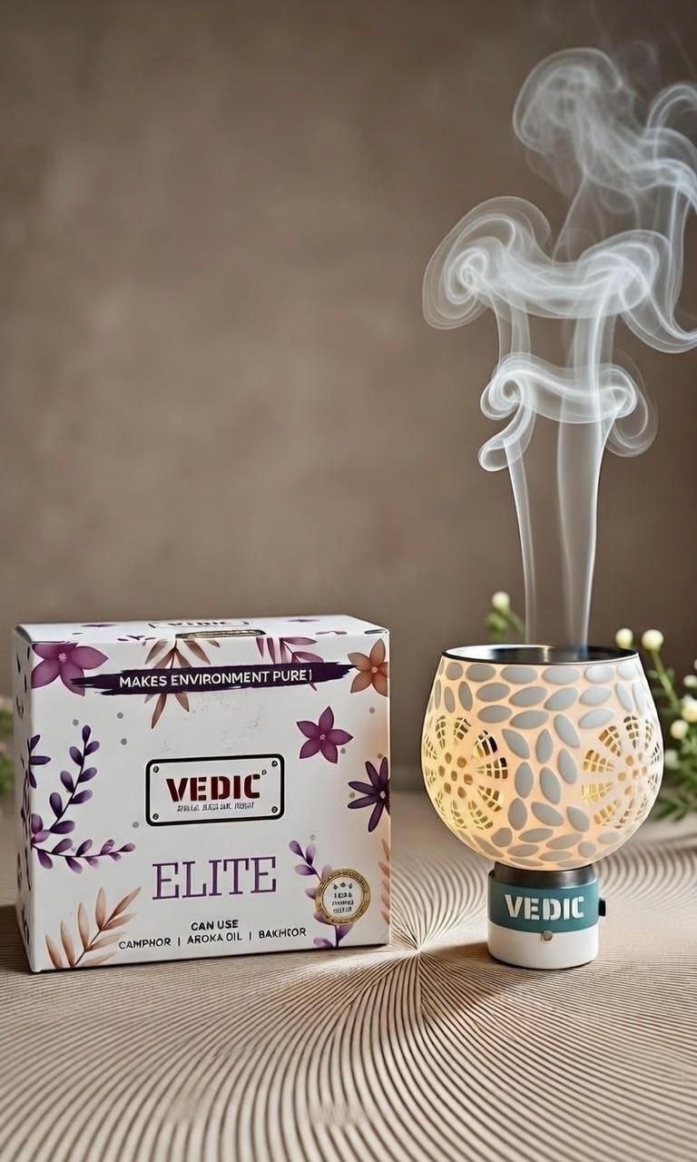 Vedic Camphor Electric Diffuser for Home & Office