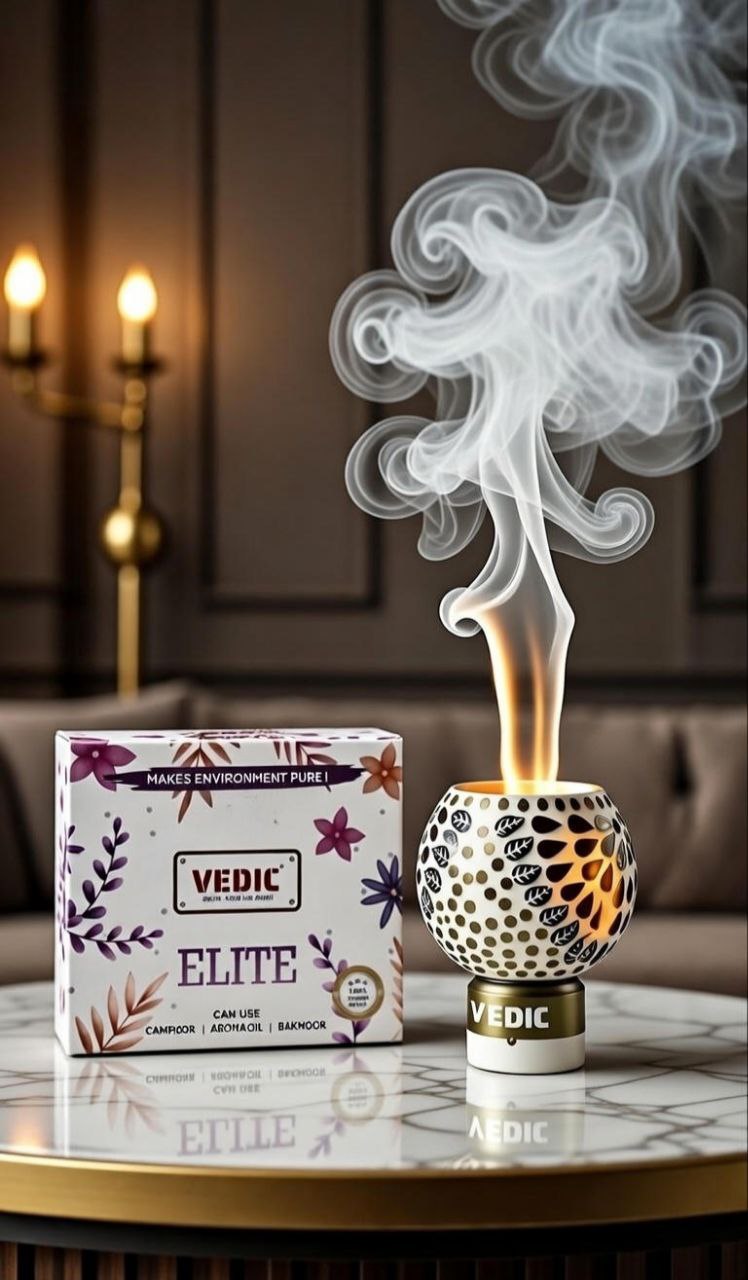 Vedic Camphor Electric Diffuser for Home & Office
