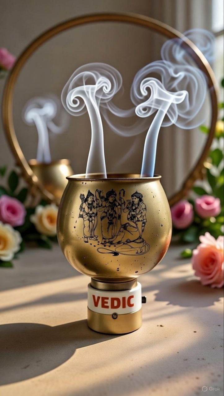 Vedic Camphor Electric Diffuser for Home & Office