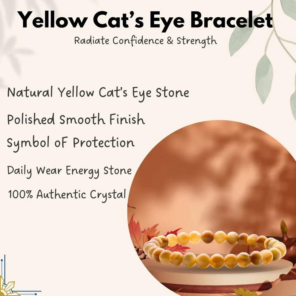 Cat's Eye Stone Bracelet